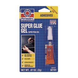 Picture of Permatex 82191 Super Glue Gel 2 Gram Precision Applicator