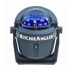 Picture of Ritchie Navigation RA-91 Angler Compass Bracket Mount Gray with Blue Dial
