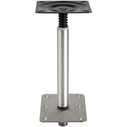 Picture of Swivl-Eze 97739 3/4" Lock'N-Pin Pedestal Set with Stainless Steel Base, 11"
