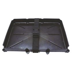 Picture of T-H Marine NBH-27P-20B Narrow Battery Tray for Group 27 Batteries
