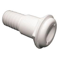 Picture of T-H Marine TH-1202-B 1-1/8 Inch Thru Hull Fitting Straight White