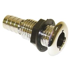 Picture of T-H Marine TH-750CP-DP 3/4 Inch Chrome Plated Thru-Hull Fitting