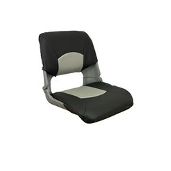 Picture of Springfield Marine 1061017 Skipper Helm Seat with Cushions Charcoal Gray