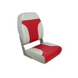 Picture of Springfield Marine 1040665 High Back Folding Boat Seat Red/Grey