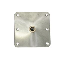 Picture of Springfield Marine 3620001-B KingPin 7x7 Square Steel Seat Base with Brass Bushing
