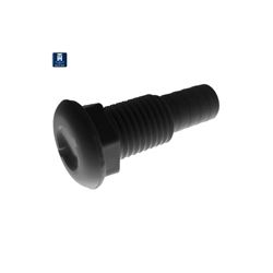 Picture of T-H Marine TH-750-B 3/4" Thru Hull Fitting Black 1-1/4" Hull Thickness