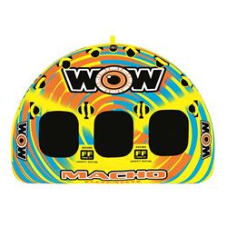 Picture of Wow Sports 16-1030 Macho Combo Inflatable Towable Tube 1-3 Riders