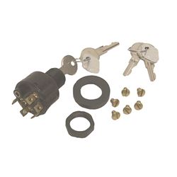 Picture of Sierra MP41080  4 Position 5/8" Polyester 6 Screw 1 Boss Terminal 12V 15 Amp Ignition Starter Switch