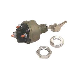 Picture of Sierra UN12140  Conventional 4 Position 5/8" Zinc 4 Stud Terminal 12V 15 Amp Ignition Starter Switch
