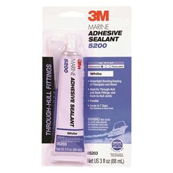 Picture of 3M 05203 Marine 5200 Polyurethane Sealant White 3 oz Tube