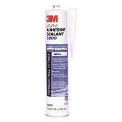 Picture of 3M 06500 Marine Adhesive Sealant 5200 White 10 oz Cartridge