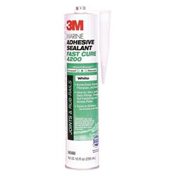 Picture of 3M 06560 Marine Adhesive Sealant Fast Cure 10oz Cartridge White