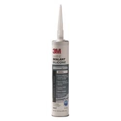 Picture of 3M 08029 Marine Silicone Sealant - Clear, Mildew Resistant, 10.1 oz Cartridge
