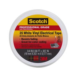 Picture of 3M 10828 Scotch #35 Vinyl Electrical Tape 3/4" White