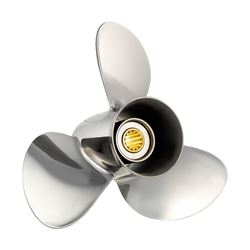 Picture of Solas 3431-135-15 Saturn Stainless Steel 3-Blade Propeller for Yamaha Outboards