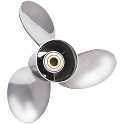 Picture of Solas 4571-150-21 Lexor Stainless Steel 3-Blade Propeller for Suzuki Outboards