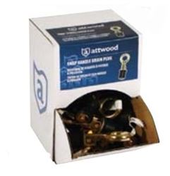 Picture of Attwood Marine 7524D1 Brass Snap Handle Drain Plug