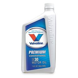 Picture of Valvoline 797978 Premium Small Engine Motor Oil SAE 30 1 Quart - Case of 6