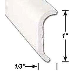 Picture of AP 0218600116 RV Aluminum Short Leg Trim Polar White 16' (5-Pack)