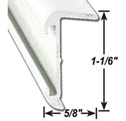 Picture of AP 0215740316 RV Roof Edge Molding 16 Foot Mill Finish Aluminum