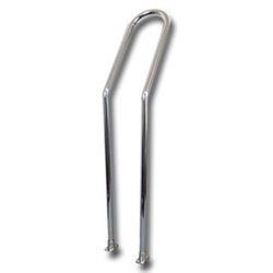 Picture of NavPod AG118 AngleGuard 9.5" Single Bend Stainless Steel Guard 1.25" Diameter