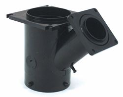 Picture of Valterra T1014 3in Wye Reducing, 3in Bayonet X 3in Stationery Flange X 1-1/2in Rotating Flange