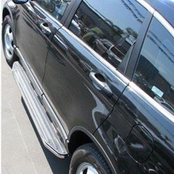 Picture of TrailFX R0001RB 65-Inch Extruded Aluminum Running Boards with Stainless Steel Trim