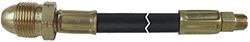 Picture of AP MER40160 60" Excess Flow Pigtail Propane Hose POL to Inverted Flare