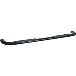 Picture of TrailFX A0027T 3 Inch Round Side Step Nerf Bars Textured Black Steel