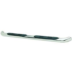 Picture of TrailFX A0046S 3 Inch Round Stainless Steel Side Step Bars Rocker Panel Mount