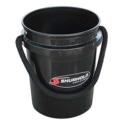 Picture of Shurhold 2452 Rope Handle Bucket, 5 Gallon, Black
