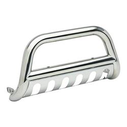Picture of TrailFX B1516S Polished Stainless Steel Bull Bar 3.5 Inch Diameter with Skid Plate
