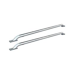 Picture of TrailFX D0009S Polished Stainless Steel Stake Pocket Bed Rails for GM Trucks