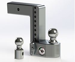 Picture of Weigh Safe WS8-2.5 Adjustable Drop Hitch 8" Drop 2.5" Shank with Scale