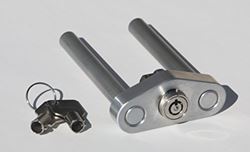 Picture of Weigh Safe WS03 Dual Pin Lock Plate Key Assembly for Aluminum Ball Mounts