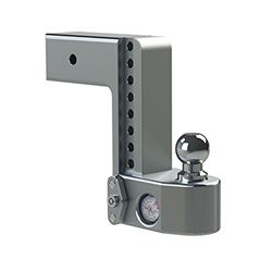 Picture of Weigh Safe WS8-3 Adjustable Ball Mount 8" Drop 3" Shank with Built-In Scale