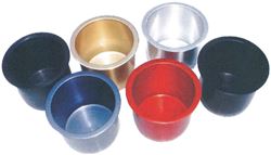 Picture of Beckson Marine GH40AL-C Anodized Alum Clear Cuphldr