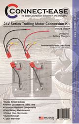 Picture of Connect-Ease RCE24VBCHK 24V Trolling Motor Battery Connection System with Charging Leads