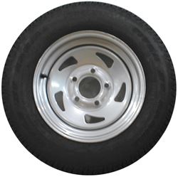 Picture of Americana Tire & Wheel 31986 ST185/80R13 Load Range C Radial Trailer Tire with 5-Hole Directional Wheel Assembly