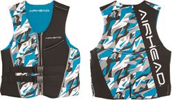 Picture of Airhead Sports Group 15002-07-B-BL Blue Camo Neolite Vest Men's XS