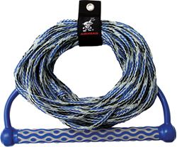 Picture of Airhead Sports Group AHWR-3 Wakeboard Rope 3-Section 65 ft with EVA Handle