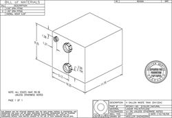 Picture of Moeller 041204 4 Gallon Water/Waste Tank