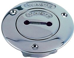 Picture of Perko 0524DP0CHR Deck Fill Waste for 1-1/2 Inch Pipe Chrome Plated Bronze