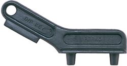 Picture of Perko 124878DP Black Plastic Dek Plate Key
