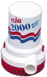 Picture of Xylem 12 Rule 2000 GPH Non-Automatic Bilge Pump 24V