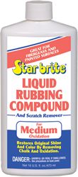 Picture of Starbrite 081316 Liquid Rubbing Compound Medium Oxidation Remover, Pint