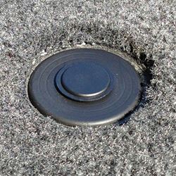 Picture of T-H Marine PBP-1-DP Pedestal Base Plug for 1.77" Boat Seat Bases