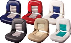 Picture of Tempress Products 54675 Tempress 54675 Navistyle™ Low-Back Boat Seat, Charcoal/Grey