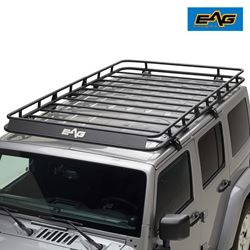 Picture of TrailFX J029T Roof Rack 4-Bar System 300 lb Capacity Textured Black Steel