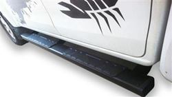 Picture of TrailFX A4002B 4-Inch T4 Series Trapezoid Step Bar Titanium Black